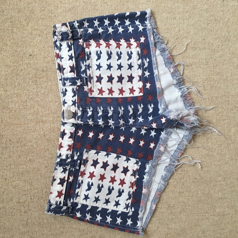 NWOT Womens Free People Denim Shorts